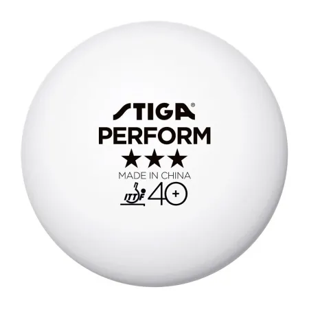 Мяч для наст. тенниса Stiga Perform 3***, 40+, 1113-2110-06, пластик, ITTF Appr., уп.6 шт, бел за 2&nbsp;121.60 ₽ купить в Череповеце