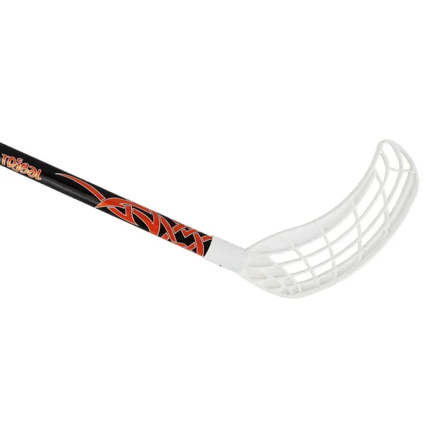 Клюшка для флорбола RealStick Tribal Jr, MR-KF-TR85-WH, 85см,прямой крюк,пластик,черн-бел-оранж за 2&nbsp;237.20 ₽ в Череповеце