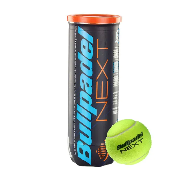 Мяч для падела BULLPADEL Next, 471961, уп.3 шт, FIP Approved, войлок, каучук,желтый за 1&nbsp;207 ₽ в Череповеце