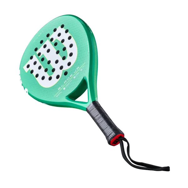 Ракетка для падела WILSON Blade Jr  V4 Padel, WR213811U0, для начин-х, стекловолокно, зеленый за 14&nbsp;934.50 ₽ в Череповеце