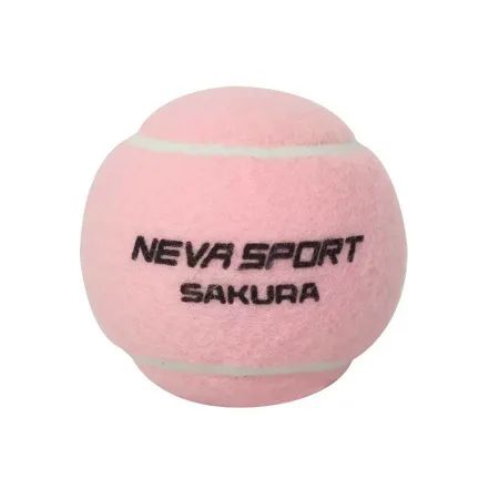 Мяч для падела NS Sakura, UAA2, уп.3 шт, сукно, нат.резина, розовый за 824.50 ₽ купить в Череповеце