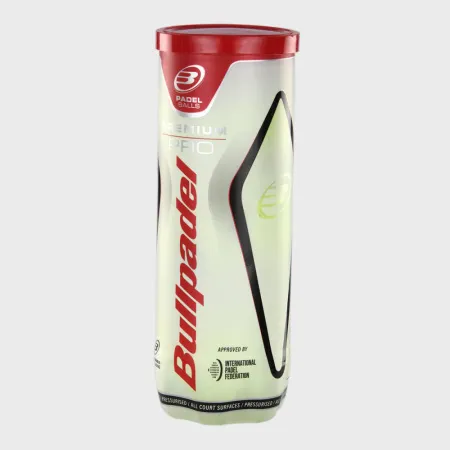 Мяч для падела BULLPADEL Premium PRO, 471959, уп.3 шт, FIP Approved, войлок, нат.резина,желтый за 1&nbsp;094.80 ₽ купить в Череповеце
