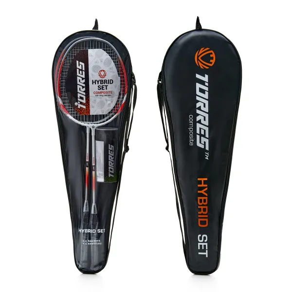 Набор для бадм. TORRES Hybrid Set, BD23505 для начинающ,стал. стерж, алюм. обод, со струнами, оранж за 1&nbsp;858.10 ₽ в Череповеце