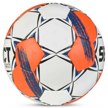 Мяч ганд. SELECT Ultimate Replica v25, 3572858745, р.3(Senior), ПУ,руч.сш, бел-оранж-т.син за 5&nbsp;373.70 ₽ купить в Череповеце