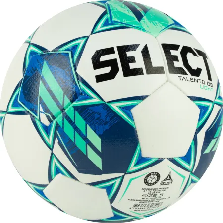 Мяч футб. SELECT Talento DB Light V23, 0775860004, р.5, 32п, ПУ, гибрид.сш, бело-зеленый за 5&nbsp;531.80 ₽ купить в Череповеце
