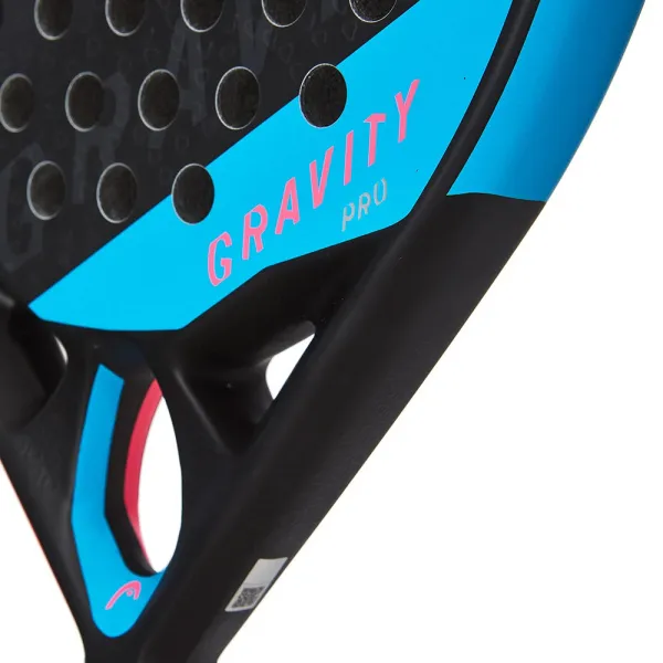 Ракетка для падела HEAD Gravity Pro 2022, 228162,для продв.игр., карбон, стекловолокно,черн-сине-роз за 16&nbsp;138.10 ₽ в Череповеце