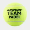 Мяч для падела Dunlop Team Padel, 601553, уп.3 шт, сукно, нат.резина,желтый за 1&nbsp;110.10 ₽ купить в Череповеце