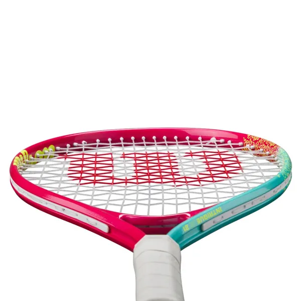 Ракетка б/т дет. Wilson Intrigue Jr 21, WR180510U, для дет.5-6лет, алюминий,со струн.,розово-бирюзов за 5&nbsp;271.70 ₽ в Череповеце