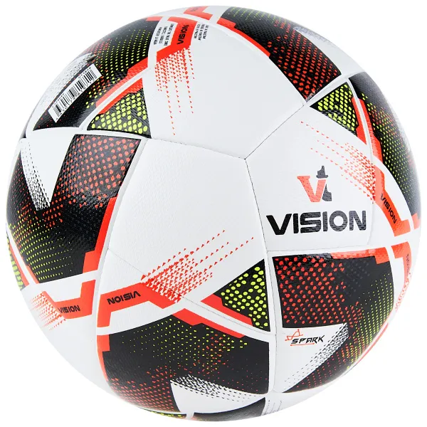 Мяч футб. VISION Spark, F324045, р.5, FIFA Basiс, 24 пан,ПУ,2 подкл.слой,гибрид.сшив,бело-мультикол за 2&nbsp;279.70 ₽ в Череповеце
