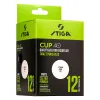 Мяч для наст. тенниса Stiga Cup ABS, 1110-2510-12, диам.40+мм, пластик, упак. 12 шт, белый за 1&nbsp;774.80 ₽ купить в Череповеце