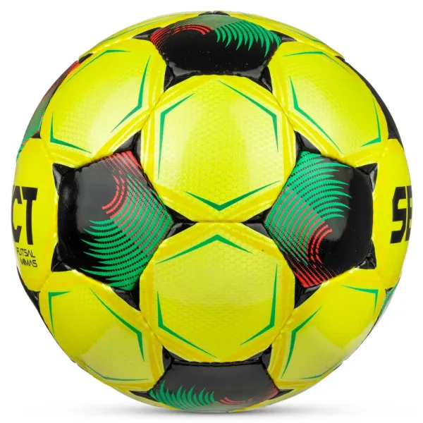 Мяч футзал. SELECT Futsal Mimas V26, 1053471007, р.4,FIFA Basic, 32п, ПУ, руч.сш, желто-зелено-черн. за 6&nbsp;113.20 ₽ в Череповеце