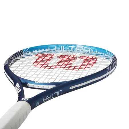 Ракетка б/т Wilson Ultra Power 105 Gr1, WR147010U1, для любит, композит, со струнами, темносин-бел за 11&nbsp;662 ₽ купить в Череповеце