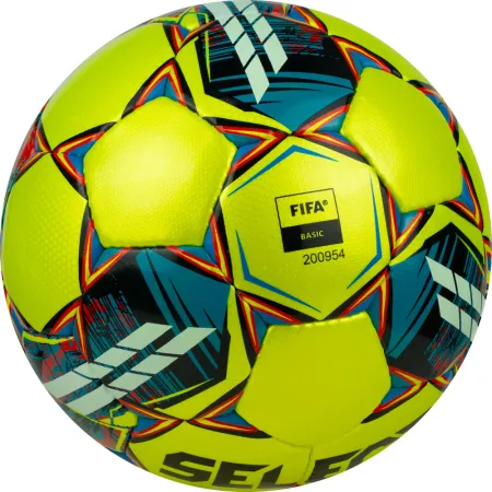 Мяч футзал. SELECT Futsal Mimas, 1053460550, р.4,FIFA Basic, 32 пан, гл.ПУ, руч.сш, жел-сине-красный за 6&nbsp;303.60 ₽ купить в Череповеце