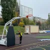 Баскетбольная стойка мобильная складная на пружинах вынос 2,25 м c противовесом ZAVODSPORTA за 530&nbsp;660 ₽ купить в Череповеце