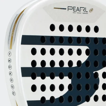 Ракетка для падела BULLPADEL Pearl 26, 493804, для профессионалов, карбон, бело-серый за 35&nbsp;929.50 ₽ купить в Череповеце