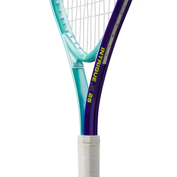 Ракетка б/т дет. Wilson Intrigue Jr 25, WR180310U, для детей 9-10лет, алюминий,со струн., бирюз-фиол за 5&nbsp;271.70 ₽ в Череповеце