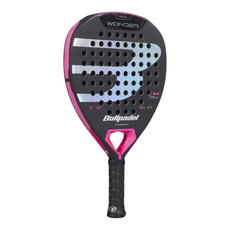 Ракетка для падела BULLPADEL Wonder 27, 497250, для продв.игроков, стекловолокно, карбон, черно-роз за 42&nbsp;969.20 ₽ купить в Череповеце