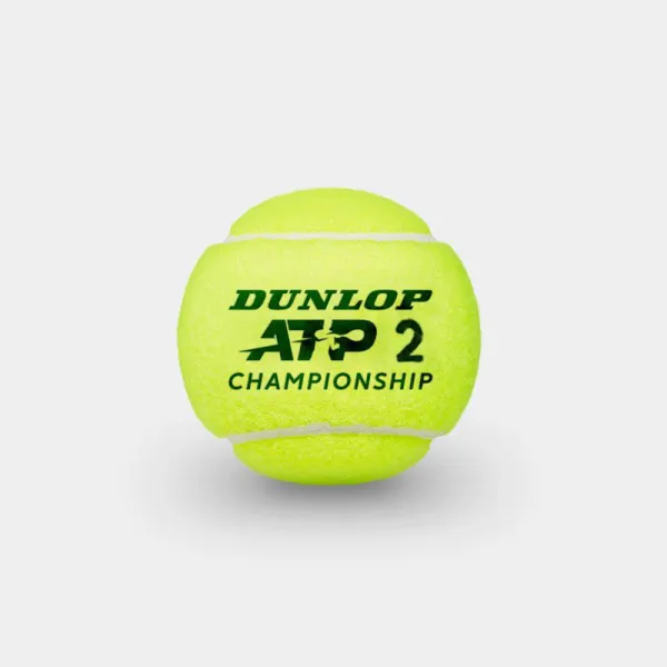 Мяч теннисный Dunlop ATP Championship 3B, 601626, уп.3ш, одобр. ITF, нат.резина,фетр. за 943.50 ₽ в Череповеце
