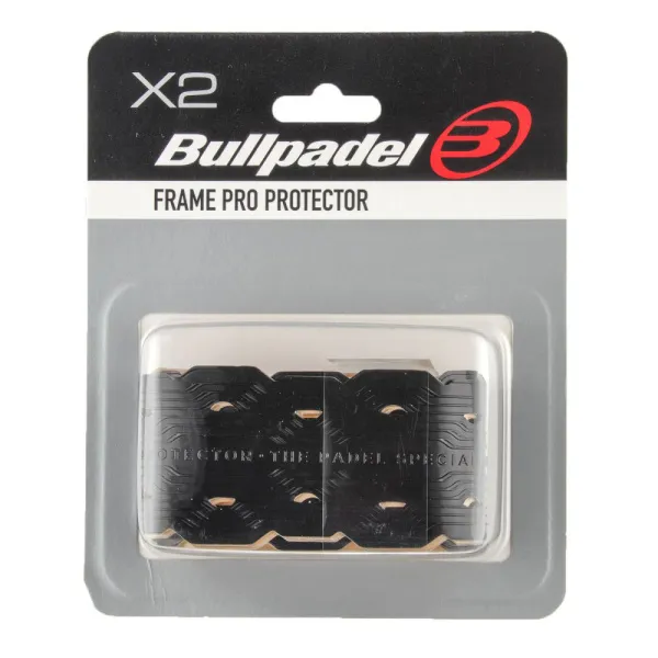 Защита обода падел-ракетки BullPadel PRO, 448305, упак. 2шт, полиуретан, черный