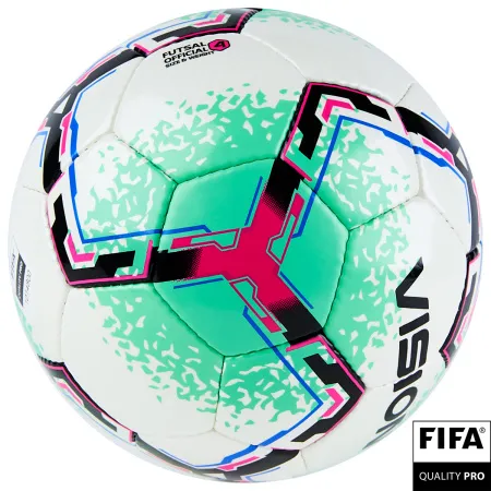 Мяч футзал. VISION SALA+, FIFA Quality Pro, FS324084 р.4, 32 п. PU, 4 подкл.сл, руч.сшив.,бело-зелен за 4&nbsp;943.60 ₽ купить в Череповеце