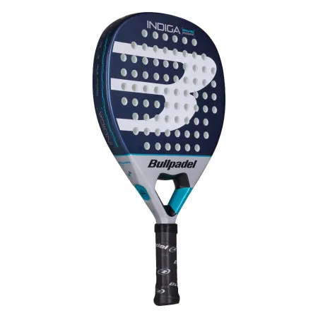 Ракетка для падела BULLPADEL Indiga Power 26, 494416, для начинающих, стекловолокно, темносине-серый за 14&nbsp;672.70 ₽ купить в Череповеце