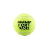 Мяч для падела Dunlop Fort Padel, 601555, уп.3 шт, FIP, сукно, нат.резина,желтый за 1&nbsp;135.60 ₽ купить в Череповеце