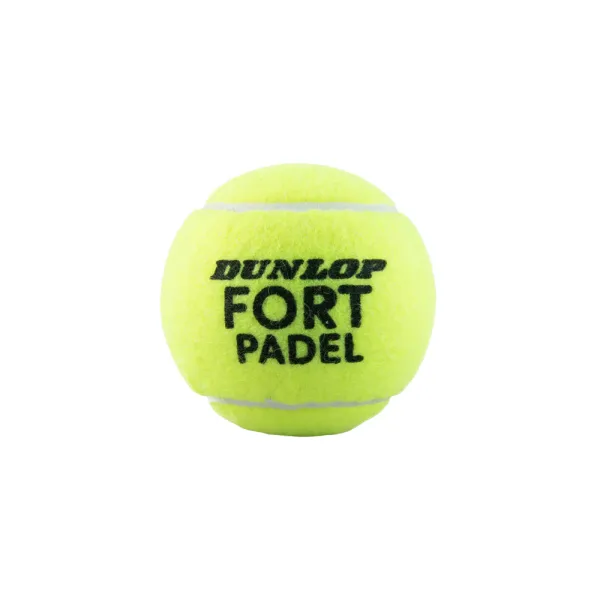 Мяч для падела Dunlop Fort Padel, 601555, уп.3 шт, FIP, сукно, нат.резина,желтый за 1&nbsp;135.60 ₽ в Череповеце