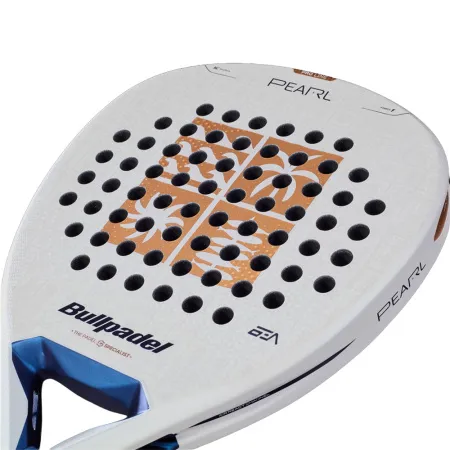 Ракетка для падела BULLPADEL Pearl 27, 497249, для проф-в, стекловолокно,карбон, бело-золотистый за 44&nbsp;319 ₽ купить в Череповеце