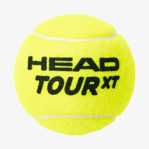 Мяч теннисный HEAD Tour XT 4B, 570824, уп.4 шт,одобр.ITF,сукно,нат.резина,желтый за 1&nbsp;489.20 ₽ в Череповеце