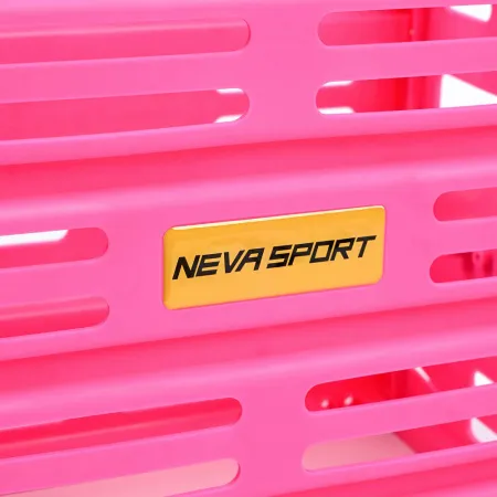 Корзина для теннисных мячей NEVA SPORT, UEA1_P, на 75 мячей, пластик, розовый за 5&nbsp;778.30 ₽ купить в Череповеце