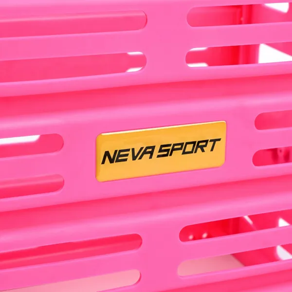 Корзина для теннисных мячей NEVA SPORT, UEA1_P, на 75 мячей, пластик, розовый за 5&nbsp;778.30 ₽ в Череповеце
