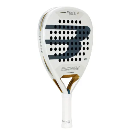 Ракетка для падела BULLPADEL Pearl 26, 493804, для профессионалов, карбон, бело-серый за 35&nbsp;929.50 ₽ купить в Череповеце