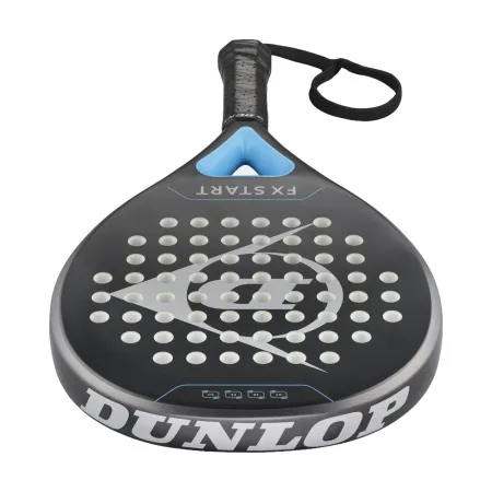 Ракетка для падела Dunlop FX Start, 10370737, для начинающих, гибрид, графит, черно-синий за 13&nbsp;175 ₽ купить в Череповеце