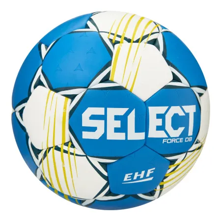 Мяч ганд. SELECT HB FORCE DB V25, 1622858205, Senior (р.3), EHF Appr,ПУ, гибр.сш., сине-белый за 8&nbsp;438.80 ₽ купить в Череповеце