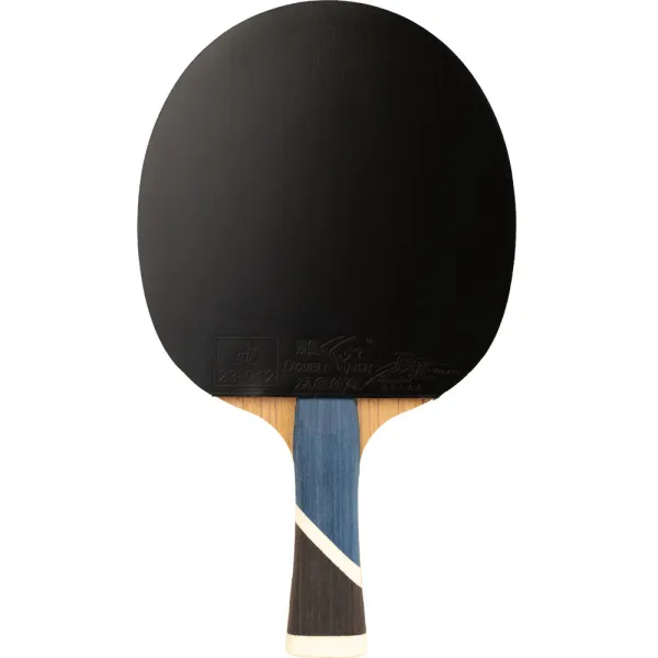 Ракетка для н/т DOUBLE FISH 5A+C, для продвин, ITTF Appr, накл. 2,1 мм, конич. ручка+ 2 мяча V40+мм за 2&nbsp;779.50 ₽ в Череповеце