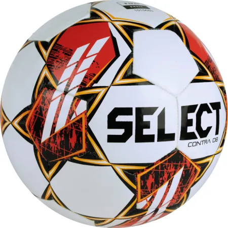 Мяч футб. SELECT Contra DB V23, 0854160300, р.4, FIFA Basic, 32 пан, ПУ, гибрид.сш, бел-чер-красн за 4&nbsp;455.70 ₽ купить в Череповеце