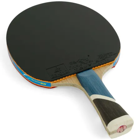Ракетка для н/т DOUBLE FISH 5A+C, для продвин, ITTF Appr, накл. 2,1 мм, конич. ручка+ 2 мяча V40+мм за 2&nbsp;779.50 ₽ купить в Череповеце