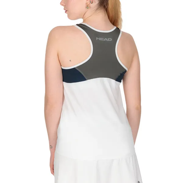 СЦ*Майка жен. HEAD Club 22 Tank Top W 814461-WHDB-L, р.L, 92% полиэстер, 8% эластан, белый за 3&nbsp;500.30 ₽ в Череповеце