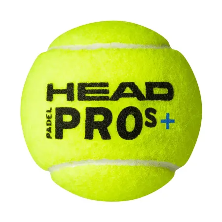 Мяч для падела HEAD Padel Pro S+, 540303, уп.3 шт, FIP Approved, войлок,нат.резина,желтый за 933.30 ₽ купить в Череповеце
