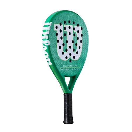 Ракетка для падела WILSON Blade Jr  V4 Padel, WR213811U0, для начин-х, стекловолокно, зеленый за 14&nbsp;934.50 ₽ купить в Череповеце