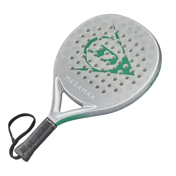 Ракетка для падела Dunlop Megamax Silver, 10370741, для начинающих, графит, серебристый за 11&nbsp;740.20 ₽ в Череповеце