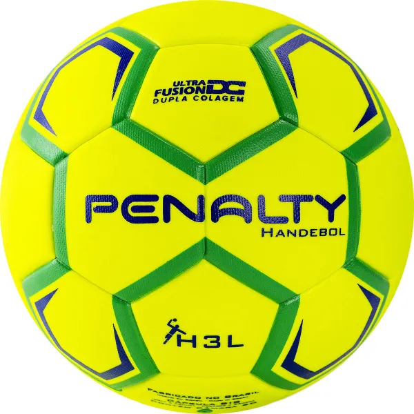 Мяч ганд. PENALTY HANDEBOL H3L ULTRA FUSION X, 5203632600-U, р.3, PU, термосшивка, жел за 3&nbsp;187.50 ₽ в Череповеце