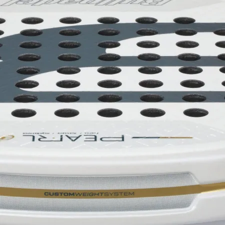 Ракетка для падела BULLPADEL Pearl 26, 493804, для профессионалов, карбон, бело-серый за 35&nbsp;929.50 ₽ купить в Череповеце