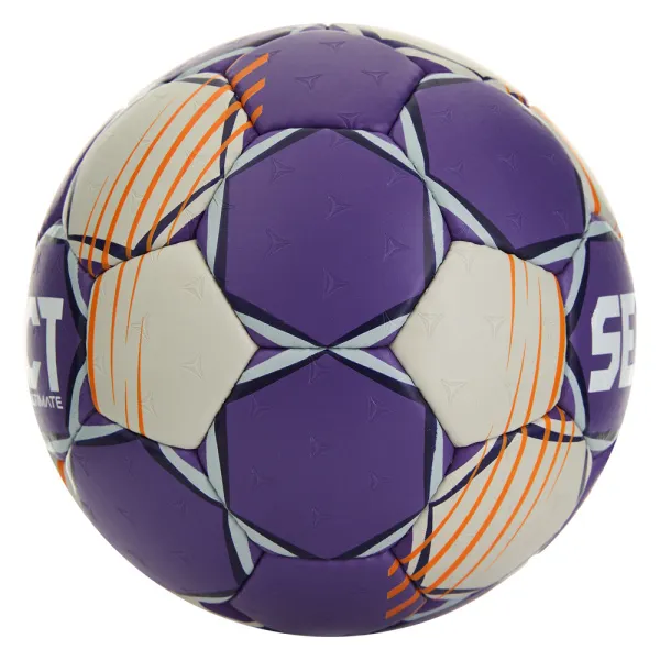 Мяч ганд. SELECT Ultimate Official EHF V24, 1612858999, Senior(р.3), EHF Appr, ПУ, руч.сш, фиол-сер за 15&nbsp;504 ₽ в Череповеце