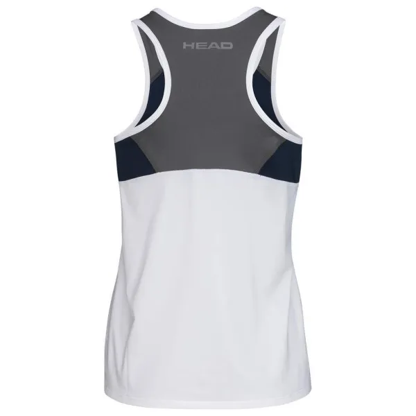 СЦ*Майка жен. HEAD Club 22 Tank Top W 814461-WHDB-L, р.L, 92% полиэстер, 8% эластан, белый за 3&nbsp;500.30 ₽ в Череповеце