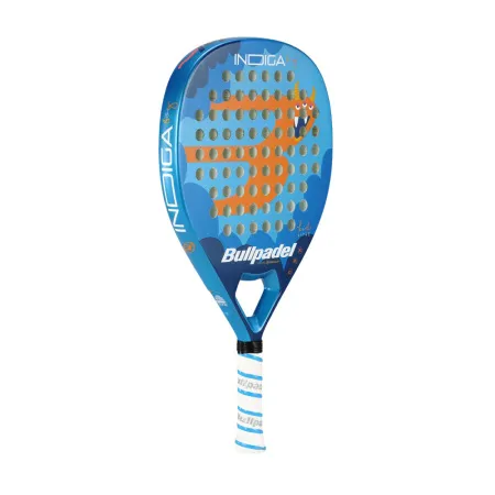 Ракетка для падела BULLPADEL Indiga Jr Boy 26, 494422, для начинающих, стекловолокно,сине-оранжевый за 10&nbsp;480.50 ₽ купить в Череповеце
