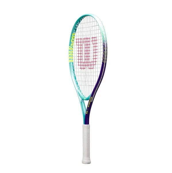 Ракетка б/т дет. Wilson Intrigue Jr 25, WR180310U, для детей 9-10лет, алюминий,со струн., бирюз-фиол за 5&nbsp;271.70 ₽ в Череповеце