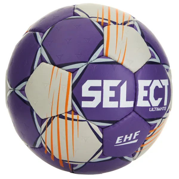 Мяч ганд. SELECT Ultimate Official EHF V24, 1612858999, Senior(р.3), EHF Appr, ПУ, руч.сш, фиол-сер за 15&nbsp;504 ₽ в Череповеце