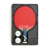 Ракетка для н/т DOUBLE FISH 5A+C, для продвин, ITTF Appr, накл. 2,1 мм, конич. ручка+ 2 мяча V40+мм за 2&nbsp;779.50 ₽ купить в Череповеце