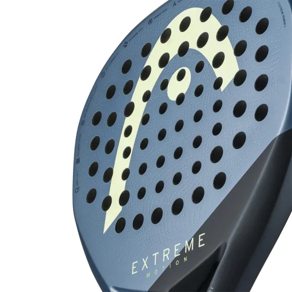 Ракетка для падела HEAD Extreme Motion, 223135, для профессионалов, углеродное волокно, темно-синий за 26&nbsp;894 ₽ в Череповеце